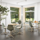 Eames Plastic Side Chair RE DSL