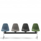 Eames Plastic Chair & Armchair beam seating