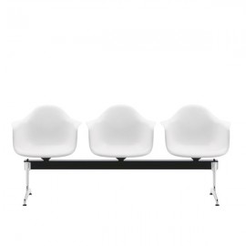 Eames Plastic Chair & Armchair beam seating