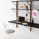 Kaari Wall Shelf with Desk